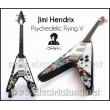 JIMI HENDRIX - Gibson FLYING V Psychedelic 1967 JIMI HENDRIX - Gibson FLYING V Psychedelic 1967